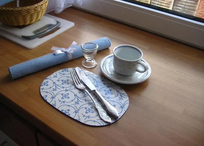 公寓 Gaestehaus Am Deich *